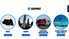 What Sajmax.com website looked like in 2022 (1 year ago)