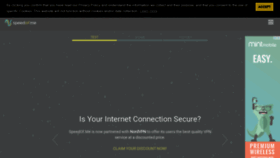What Speedof.me website looked like in 2022 (1 year ago)