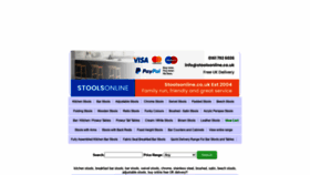 What Stoolsonline.co.uk website looked like in 2022 (1 year ago)