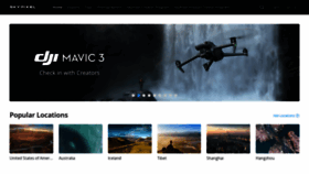 What Skypixel.com website looked like in 2022 (1 year ago)