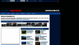 What Supermotors.net website looked like in 2022 (1 year ago)