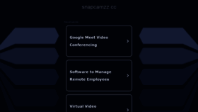 What Snapcamzz.cc website looked like in 2022 (1 year ago)