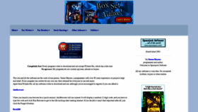 What Spacejock.com website looked like in 2022 (3 years ago)