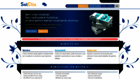 What Solclix.com website looked like in 2022 (1 year ago)
