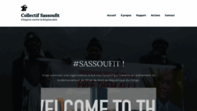 What Sassoufit.org website looked like in 2022 (1 year ago)