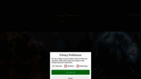 What Spellforce.com website looked like in 2022 (1 year ago)