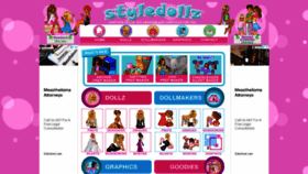 What Styledollz.info website looked like in 2022 (1 year ago)