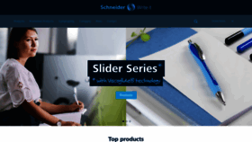 What Schneiderpen.com website looked like in 2022 (1 year ago)