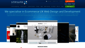 What Sitesuite.com.au website looked like in 2022 (1 year ago)