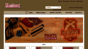What Shopheritagemfg.com website looked like in 2022 (1 year ago)