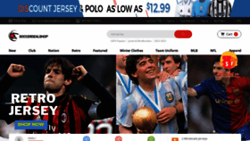 What Soccerdealshop.cn website looked like in 2022 (1 year ago)