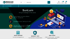 What Sunlurn.com website looked like in 2022 (1 year ago)