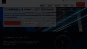 What Speakeasy.net website looked like in 2022 (3 years ago)