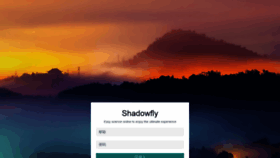 What Shadowfly.us website looked like in 2022 (1 year ago)