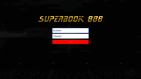 What Superbook888.com website looked like in 2022 (1 year ago)