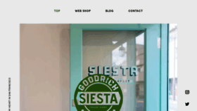 What Siesta81.com website looked like in 2022 (1 year ago)