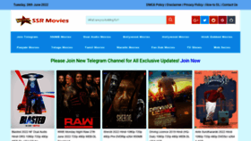 What Ssrmovies.shop website looked like in 2022 (1 year ago)