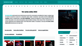 What Seriescube.pw website looked like in 2022 (1 year ago)