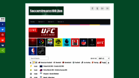 What Soccerstreams100.site website looked like in 2022 (1 year ago)