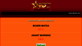 What Sattamatkavip.net website looked like in 2022 (1 year ago)