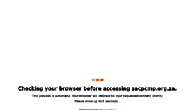 What Sacpcmp.org.za website looked like in 2022 (1 year ago)