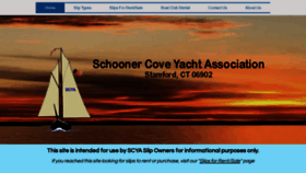What Scya.us website looked like in 2022 (1 year ago)
