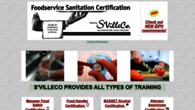 What Svilleco.com website looked like in 2022 (3 years ago)