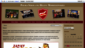 What Szkolapolska-oc.org website looked like in 2022 (1 year ago)