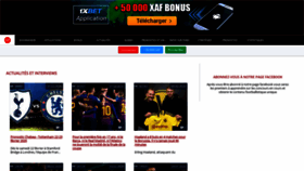 What Sportpari.cm website looked like in 2022 (1 year ago)