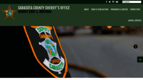 What Sarasotasheriff.org website looked like in 2022 (1 year ago)