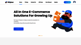 What Shipber.com website looked like in 2022 (3 years ago)