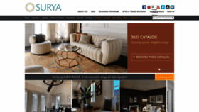 What Surya.com website looked like in 2022 (1 year ago)