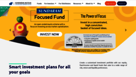 What Sundarammutual.com website looked like in 2022 (1 year ago)