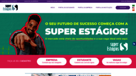 What Superestagios.com.br website looked like in 2022 (1 year ago)