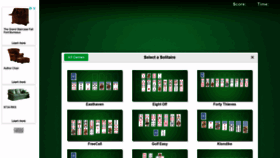 What Solitaire-web-app.com website looked like in 2022 (1 year ago)