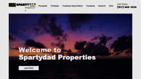 What Spartydad.com website looked like in 2022 (1 year ago)