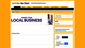 What Serinilan.net website looked like in 2022 (1 year ago)