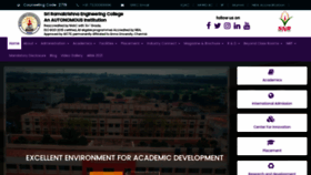 What Srec.ac.in website looked like in 2022 (1 year ago)