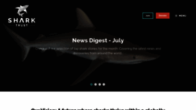 What Sharktrust.org website looked like in 2022 (1 year ago)