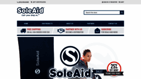 What Soleaidinsoles.com website looked like in 2022 (1 year ago)