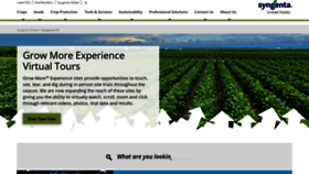 What Syngenta-us.com website looked like in 2022 (1 year ago)
