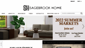 What Sagebrookhome.com website looked like in 2022 (1 year ago)
