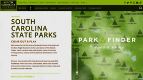 What Southcarolinaparks.com website looked like in 2022 (1 year ago)