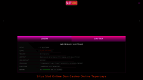 What Slot5000xyz.top website looked like in 2022 (1 year ago)