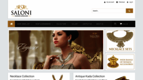 What Salonifashionjewellery.com website looked like in 2022 (1 year ago)