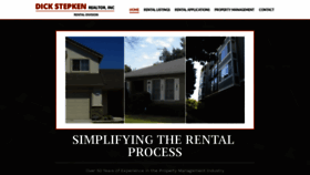 What Stepkenrentals.com website looked like in 2022 (1 year ago)