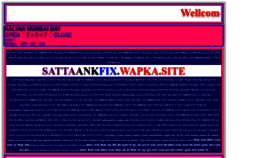 What Sattaankfix.wapka.site website looked like in 2022 (1 year ago)