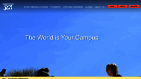 What Semesteratsea.com website looked like in 2022 (4 years ago)