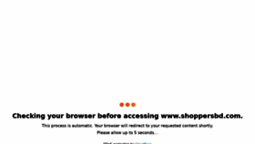 What Shoppersbd.com website looked like in 2022 (1 year ago)