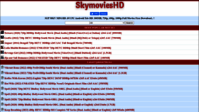 What Skymovieshd.skin website looked like in 2022 (1 year ago)